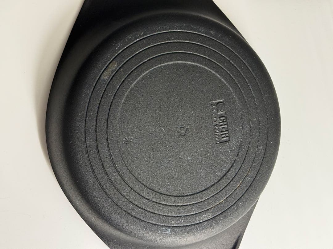 南部鉄器　柳宗理　グリルパン 22cm 蓋付き