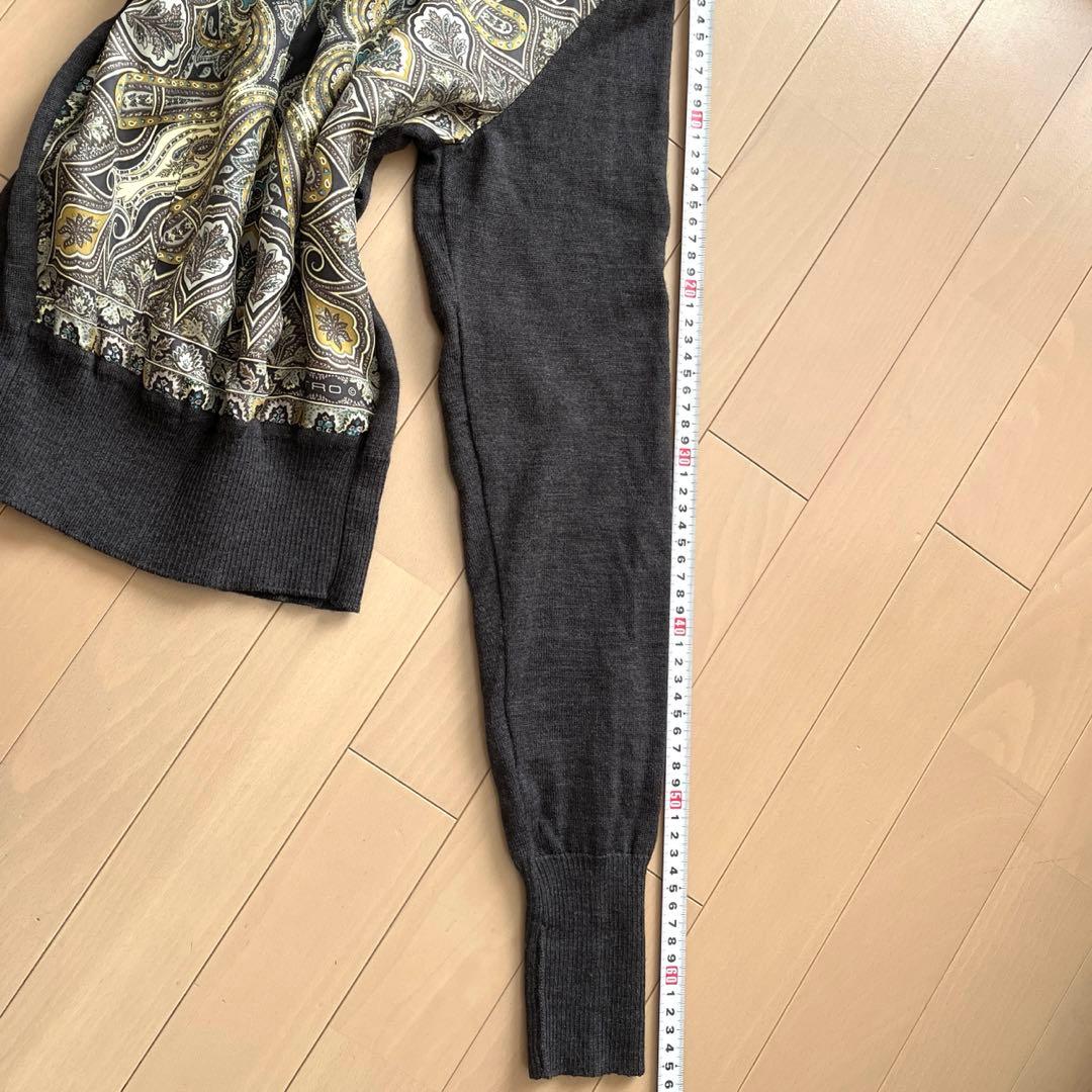 ☆エトロETRO☆長袖タートルネックニットセーター