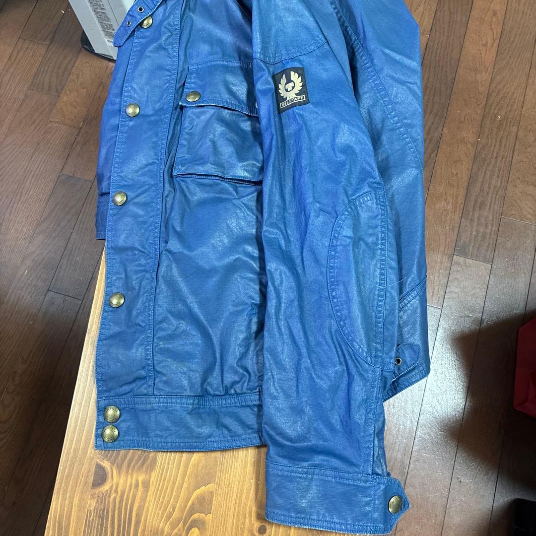 BELSTAFF ミリタリージャケット 46 ダークブルー