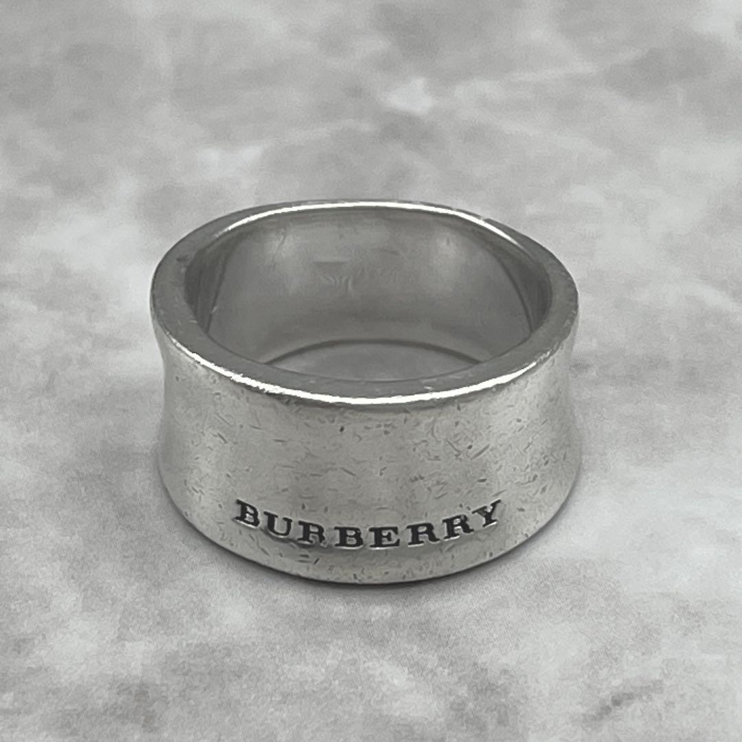 BURBERRY バーバリー クラシックワイドリング 指輪 メンズ　15号