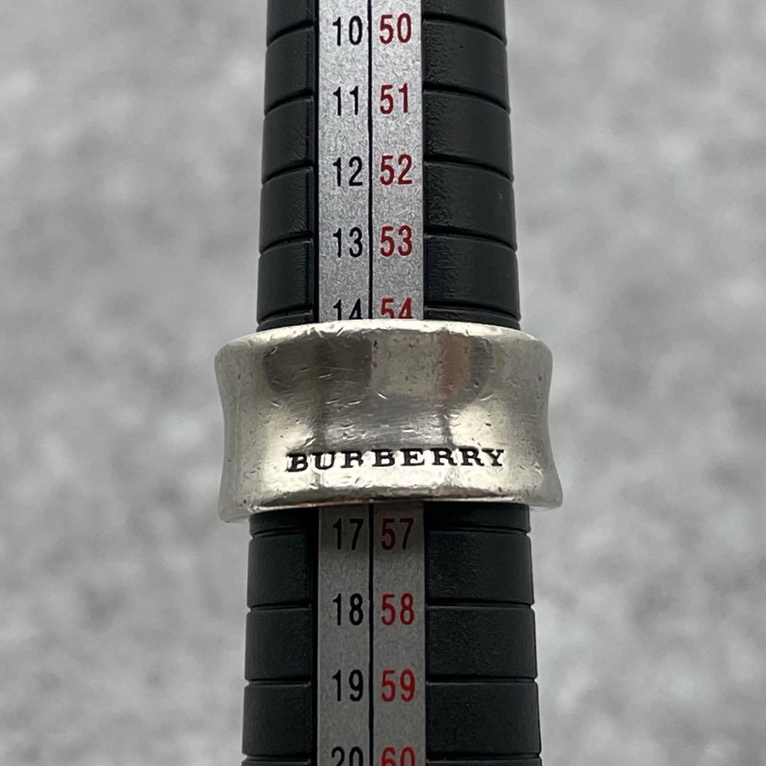 BURBERRY バーバリー クラシックワイドリング 指輪 メンズ　15号