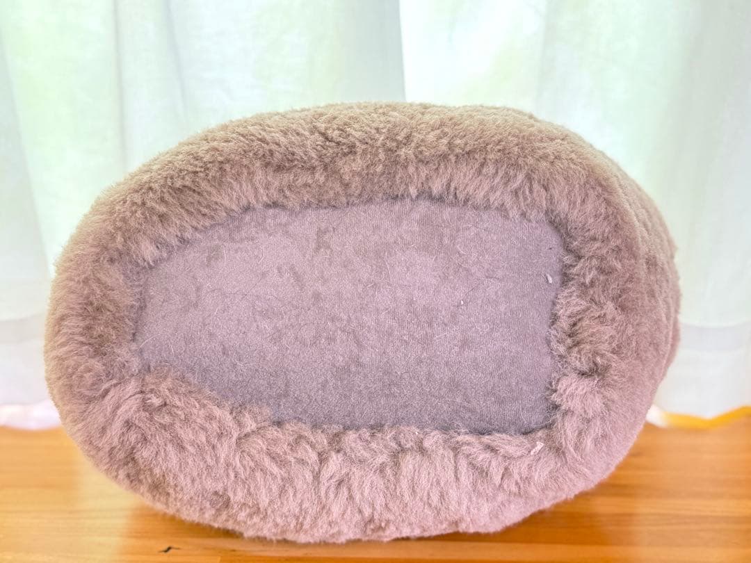 ムートン羊型抱き枕（小）ひつじ　羊皮革　セット売り