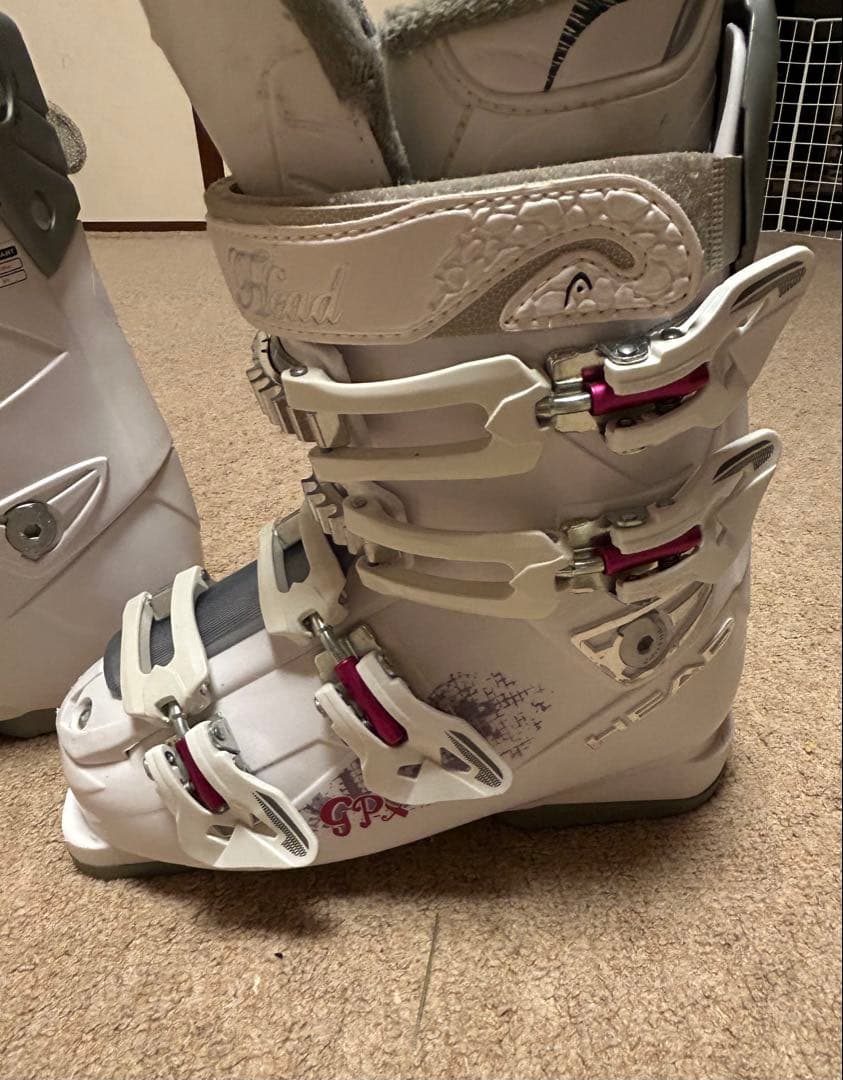 レディース スキーセット☆板、ストック、ブーツ