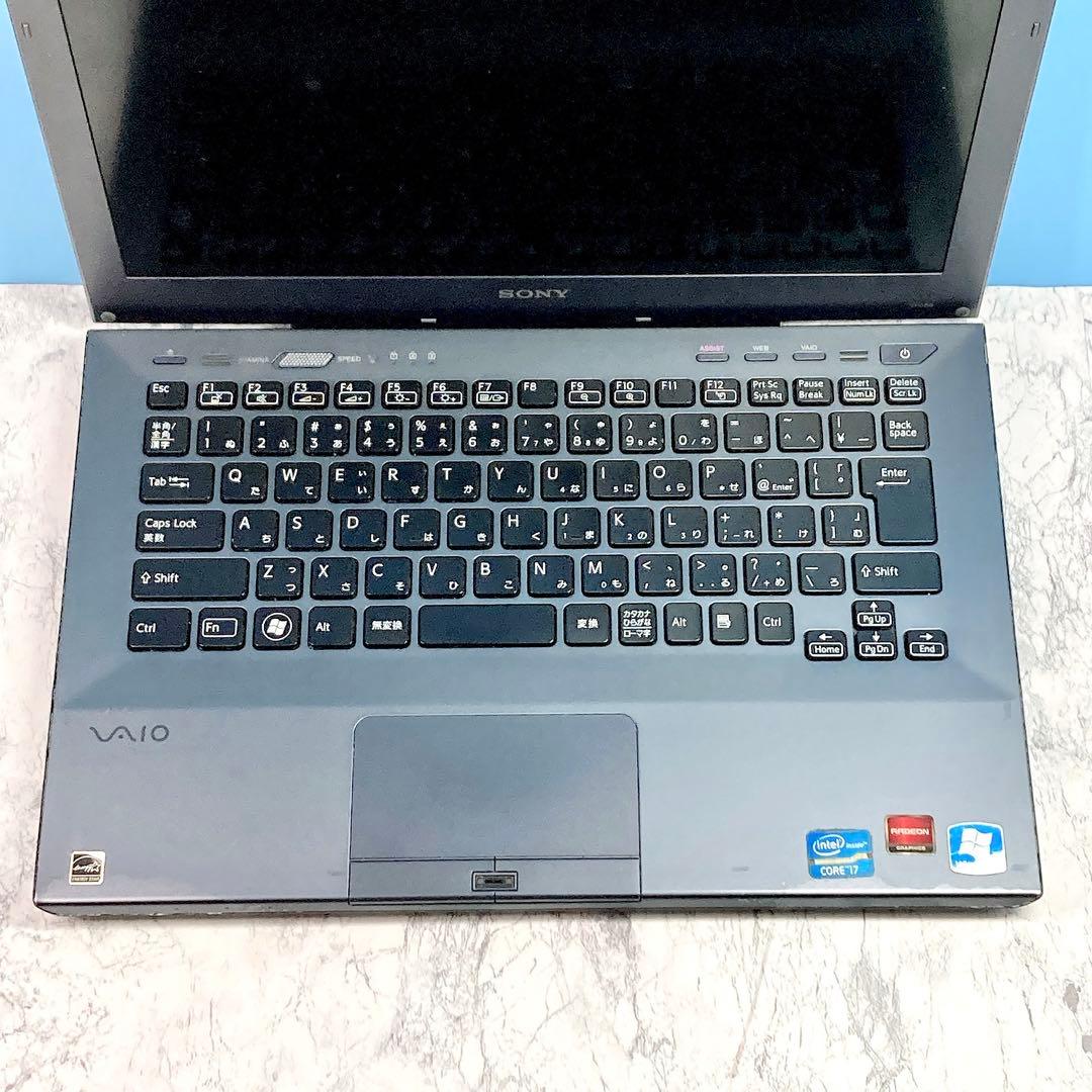 訳アリ9,000円✨Win11✨カメラ✨オフィス✨VAIOブラックノートパソコン