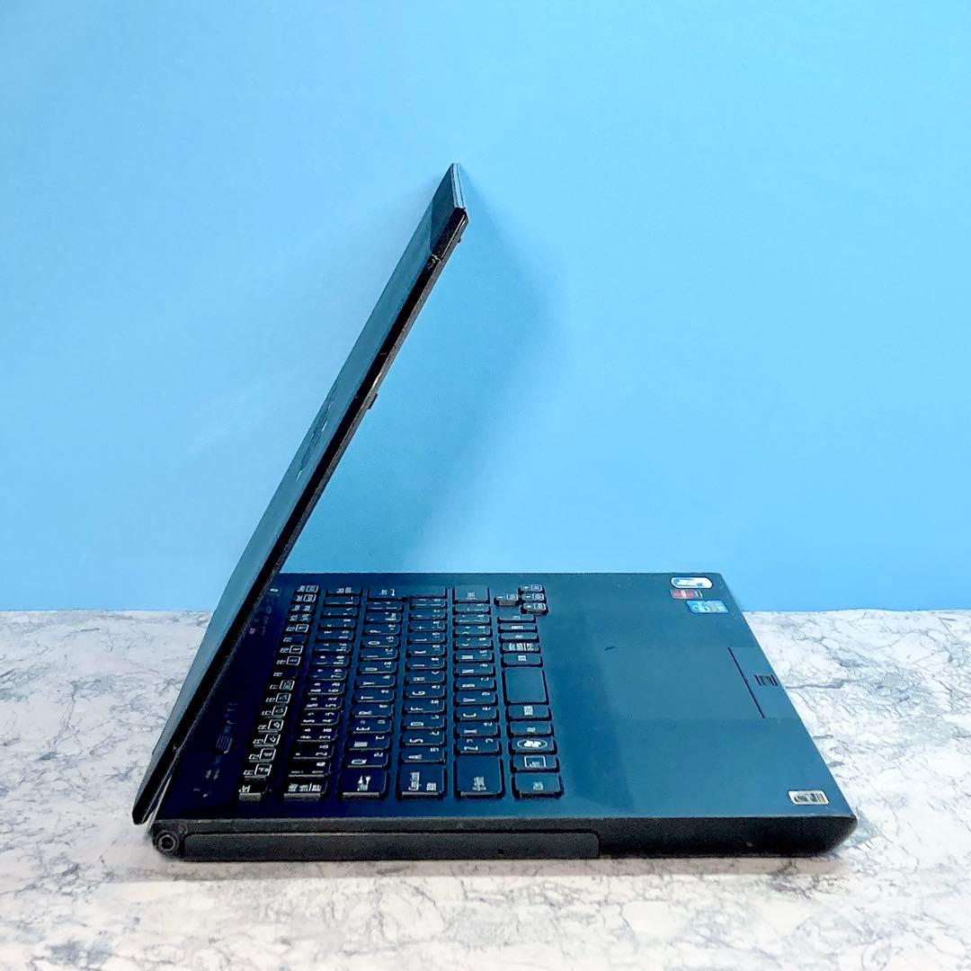 訳アリ9,000円✨Win11✨カメラ✨オフィス✨VAIOブラックノートパソコン