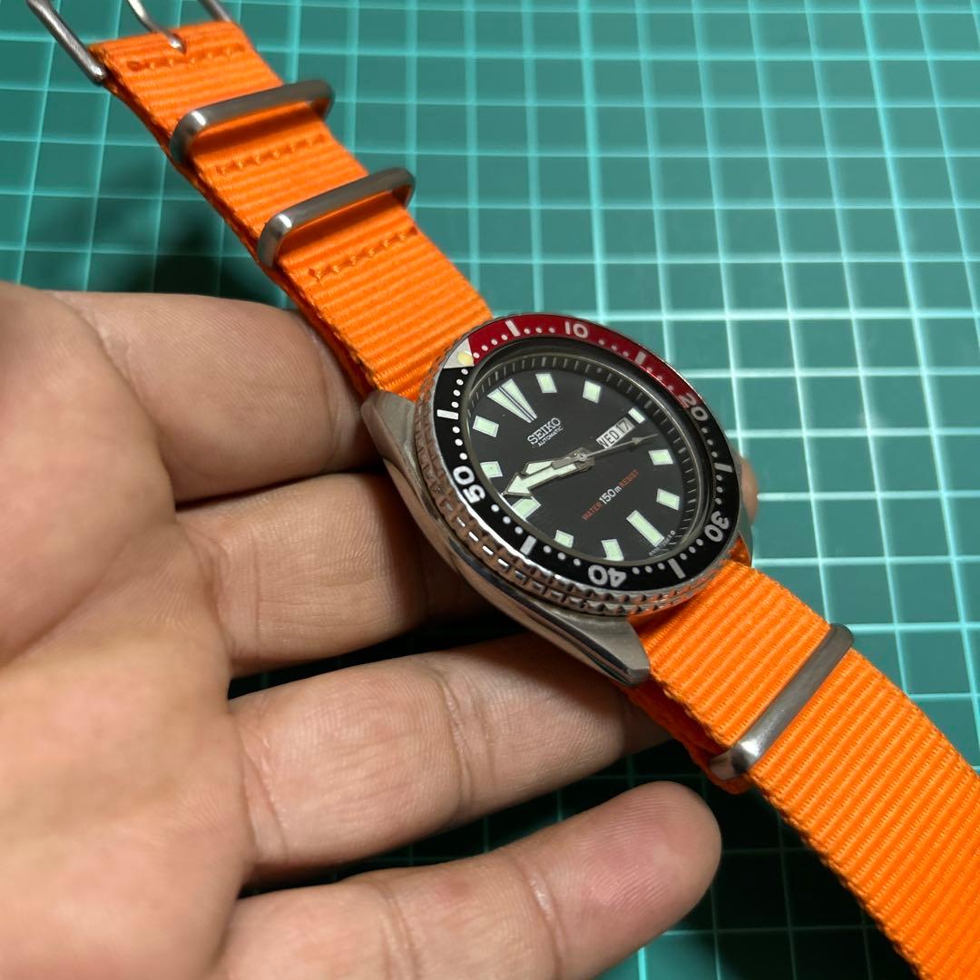 招*猫様 中古セイコーブランドダイバー SEIKO セイコー自動巻き腕時計