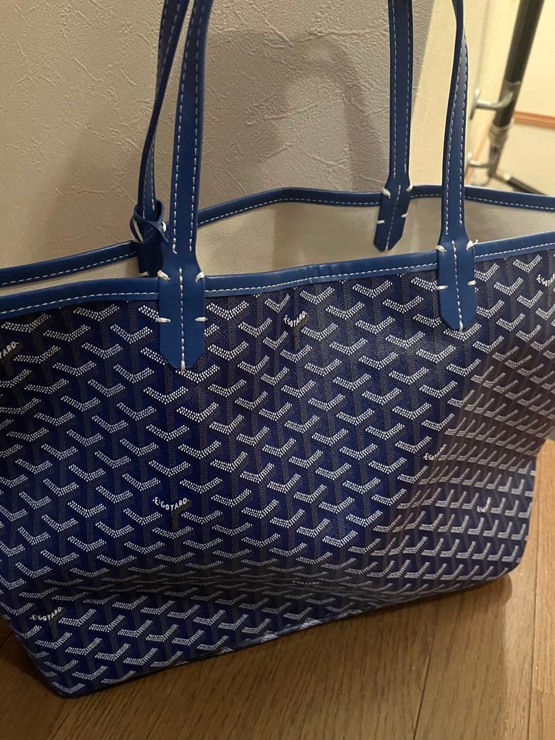 【値下げ交渉可】ゴヤール　バッグ　青