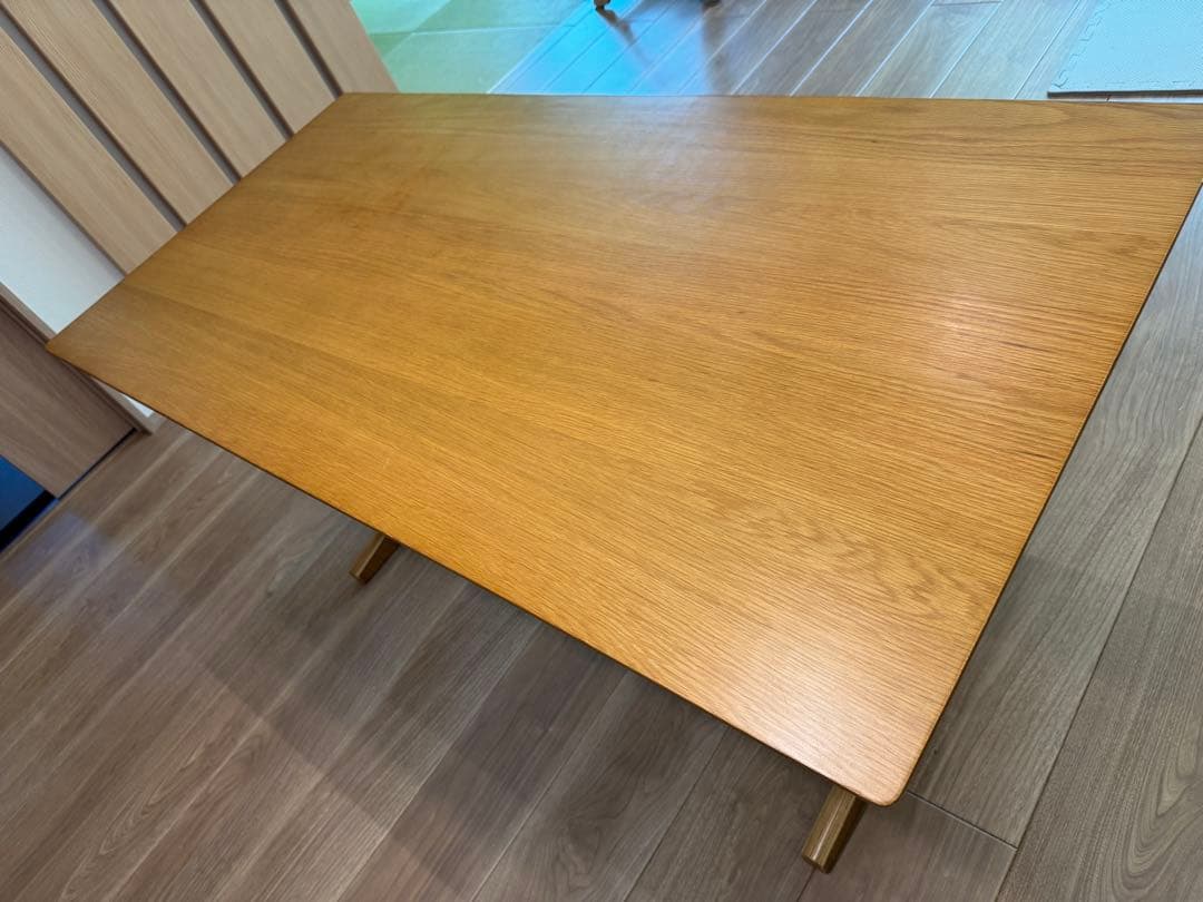 無印良品 リビングでもダイニングでもつかえるテーブル・ベンチ