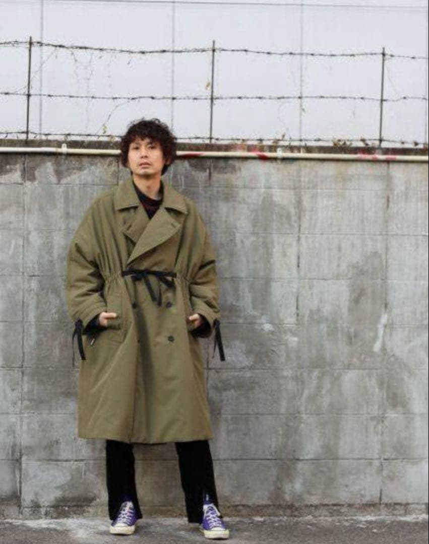 定価7.7万 KIIT  SHELL OVERSIZED COAT