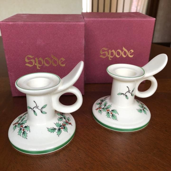 【箱入り美品】スポード ★クリスマスツリー★キャンドルホルダー　アウトレット品