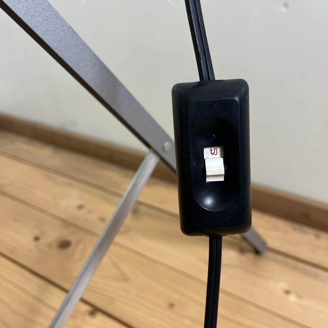 インダストリアル工業系◾️アルミシェード フロアライト カメラ 撮影 照明 B