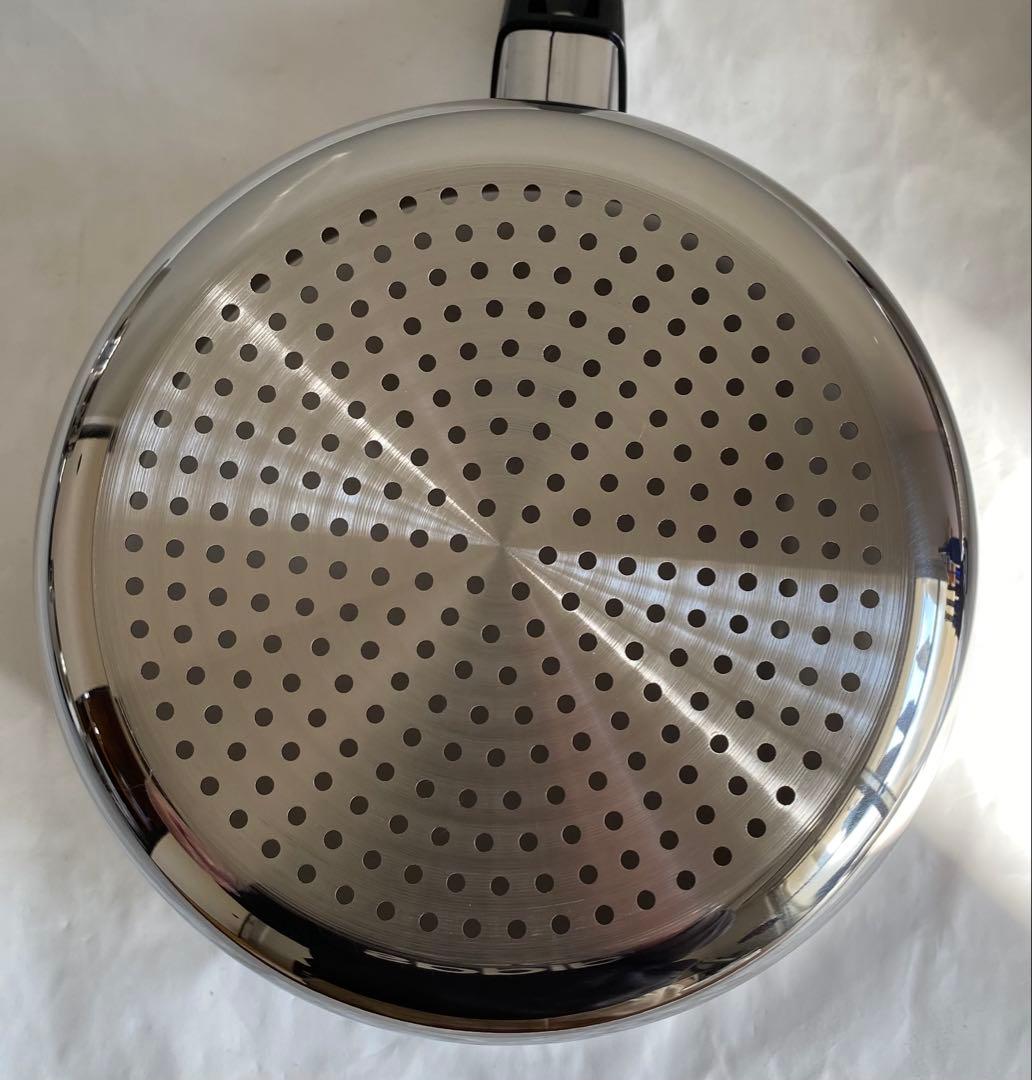 Queen 小　フライパン　セット　IH対応　蓋無　小ドームカバー付