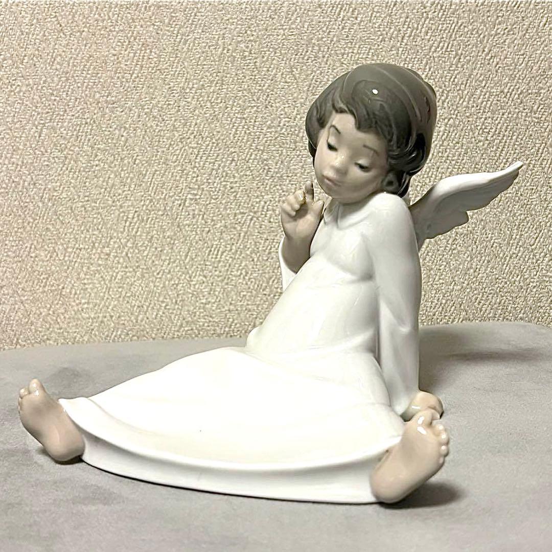 リヤドロ　LLADRO 天使の考えごと