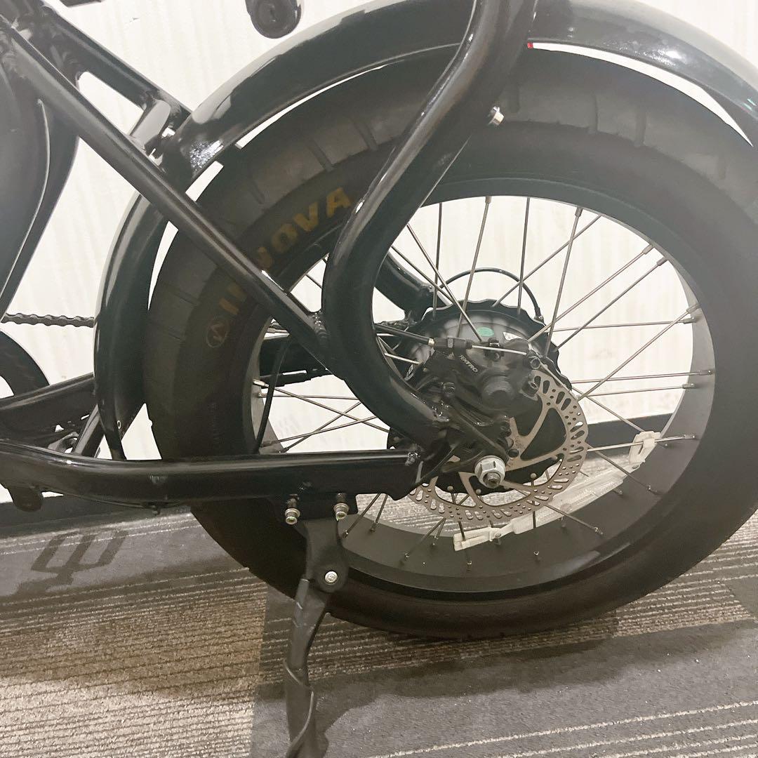 ロカフレーム　ROCKA FLAME 黒　ブラック　電動自転車　自転車　チャリ