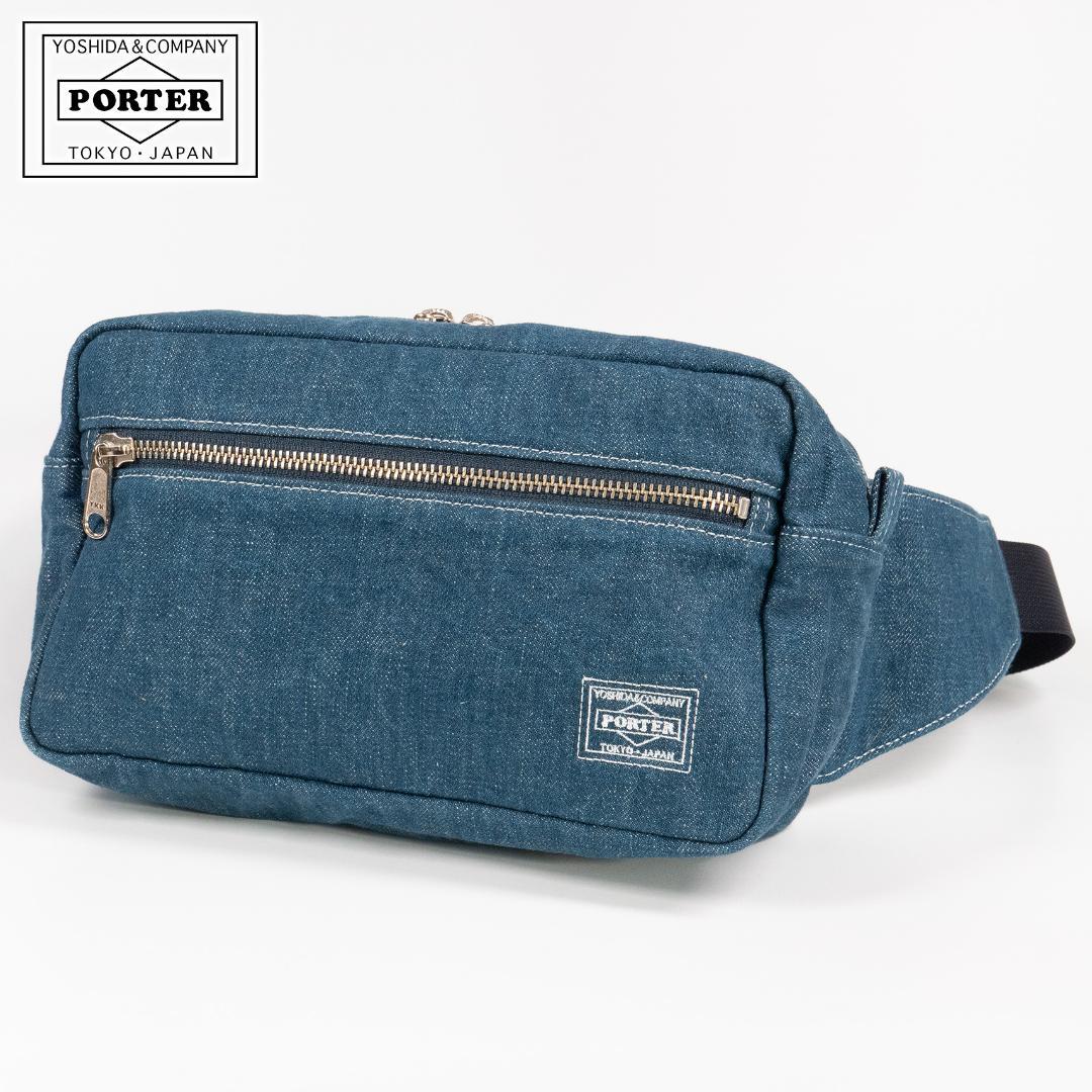極美品✨希少 廃盤 ヘッドポーター ボディバッグ デニム
