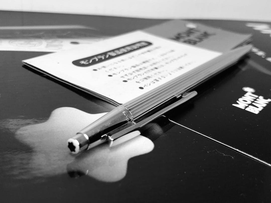 ⭐️金運を呼ぶ黄金の総プラチナム張りモンブラン⭐️ノブレスNo1557⭐️0,5㍉芯⭐️