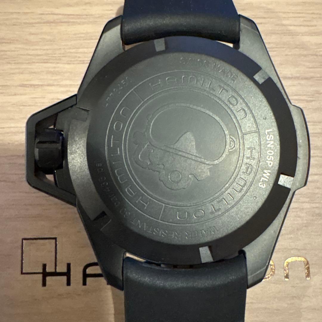 HAMILTON ハミルトン オープンウォーター H778450ブラック