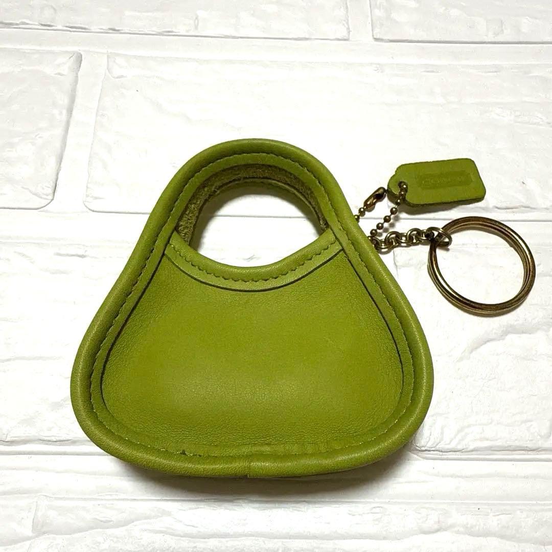 極美品　Vintage Coach Mini Ergo Key Fob