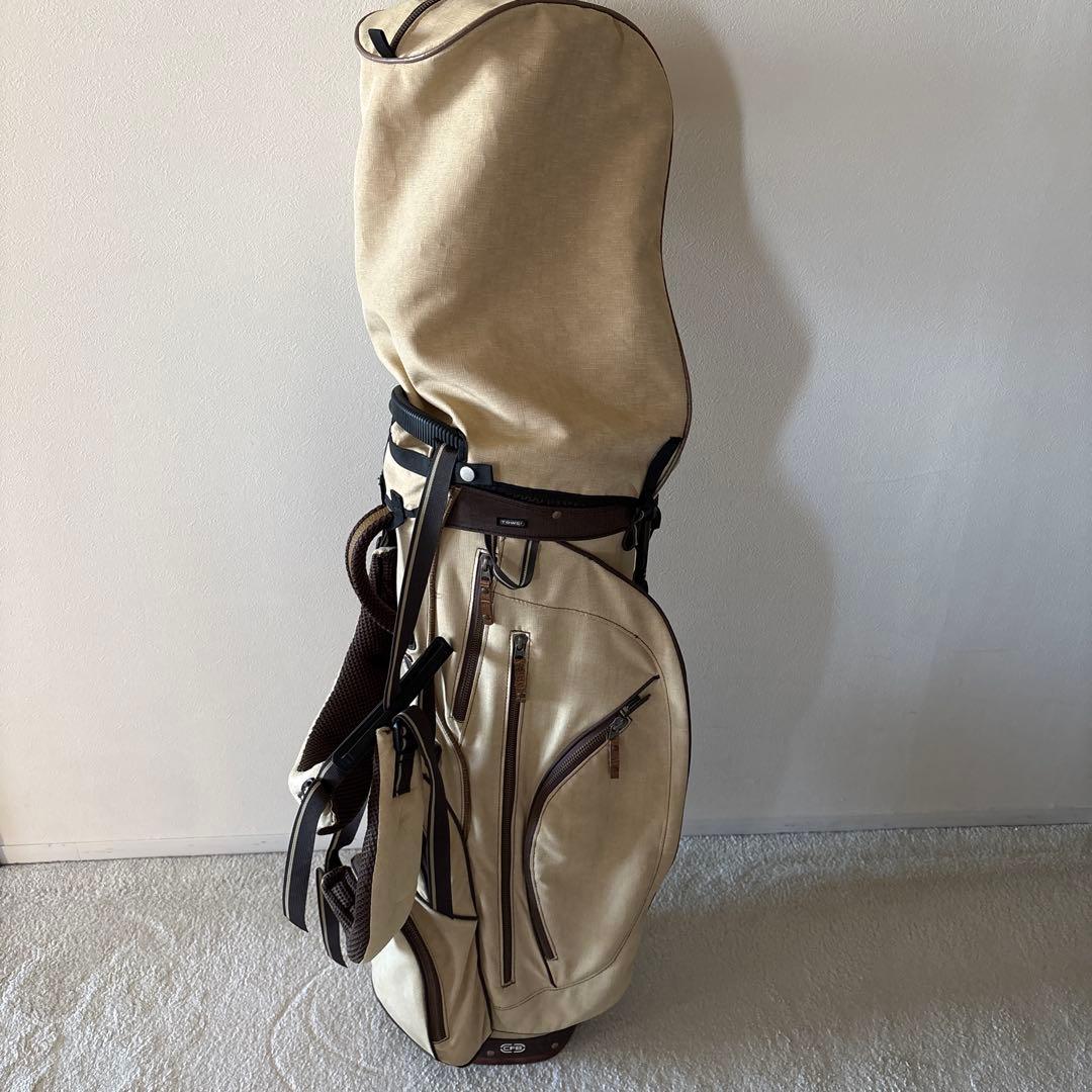サンマウンテン　SLX キャディバッグ　スタンドバッグ　ベージュ