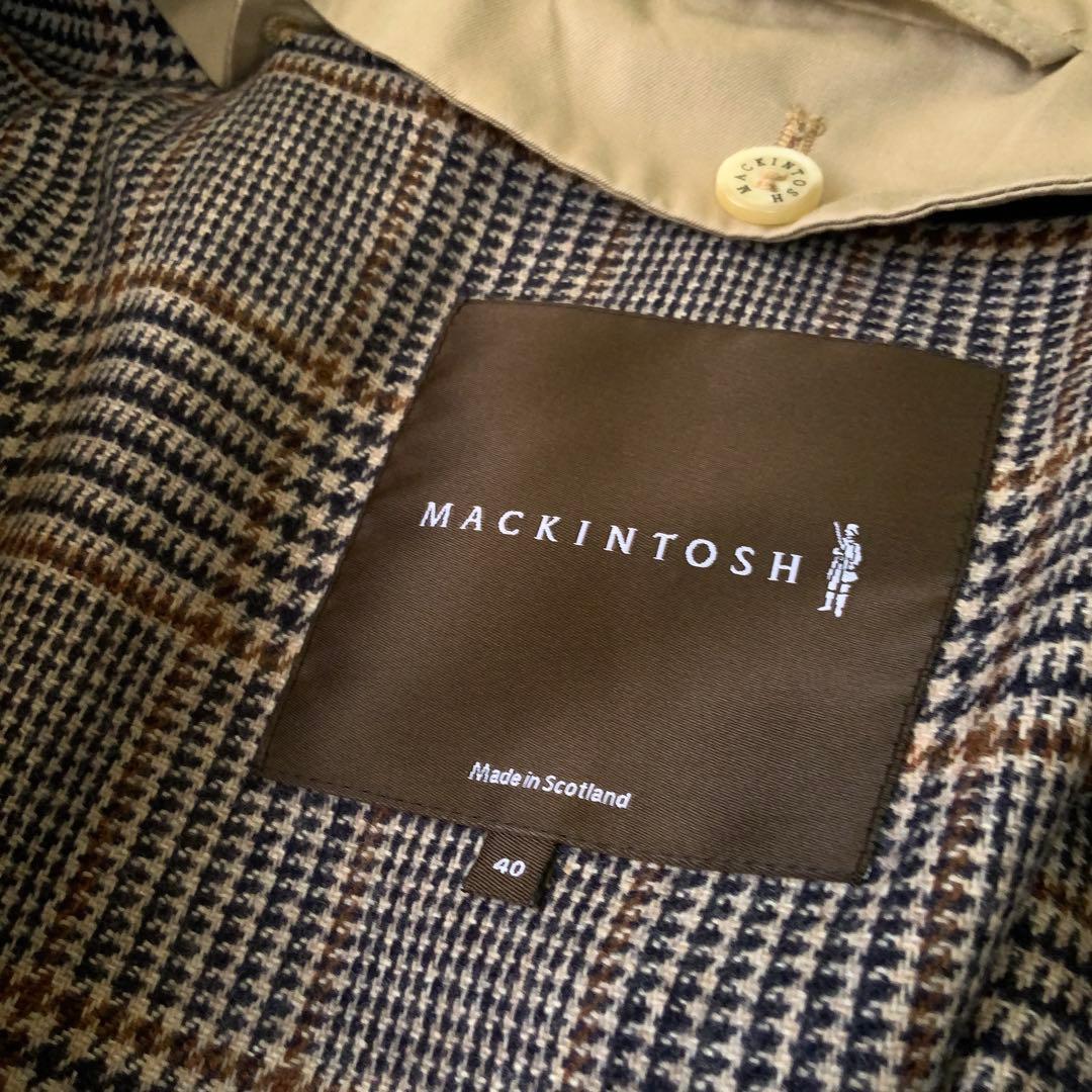 Mackintosh マッキントッシュ シングルトレンチコート 40 英国製