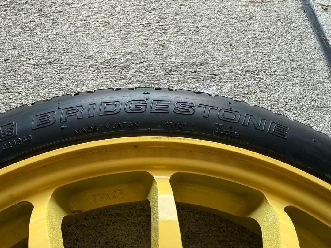 RX-7 FD3S テンパータイヤ　17インチ
