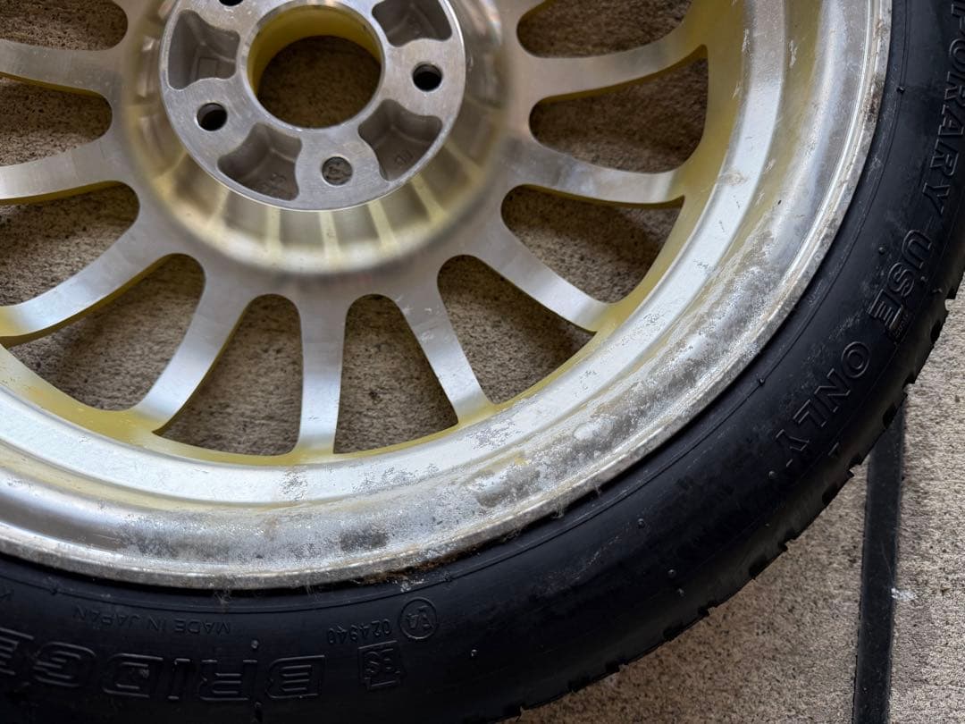 RX-7 FD3S テンパータイヤ　17インチ