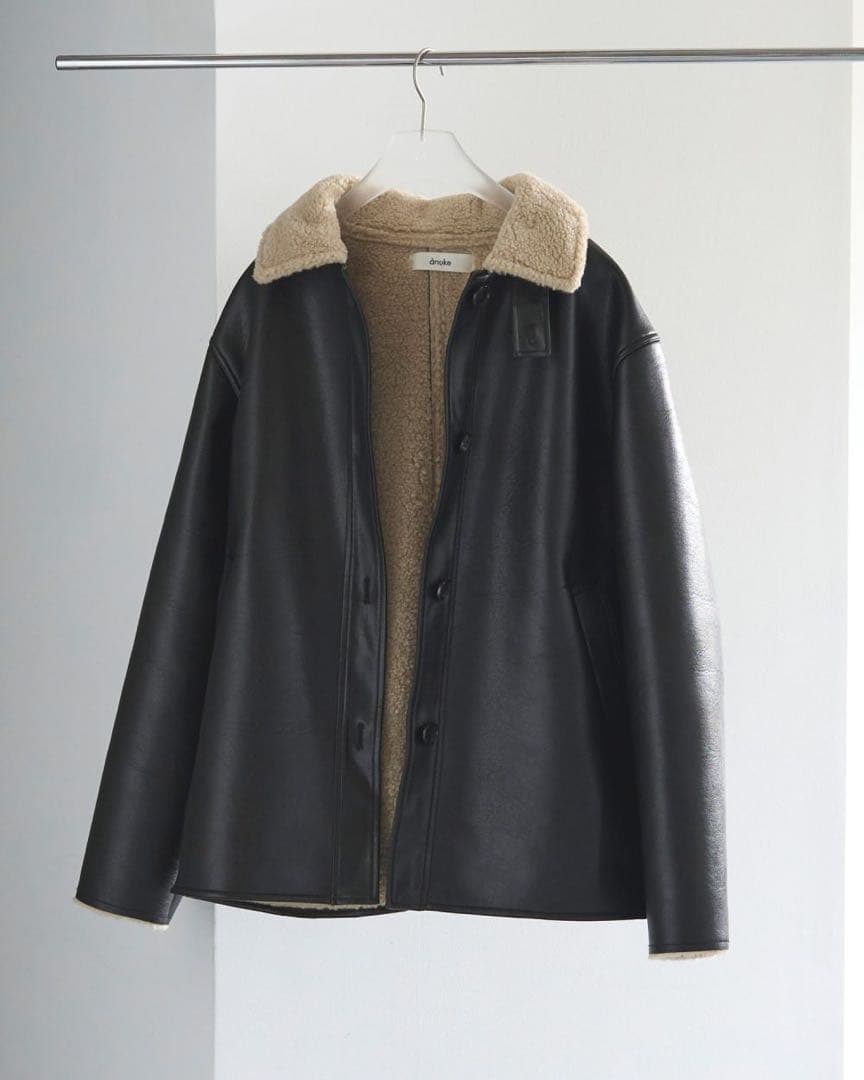 anuke アンヌークBoa Flight Jacket サイズ36 美品