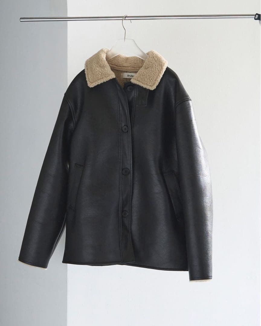 anuke アンヌークBoa Flight Jacket サイズ36 美品