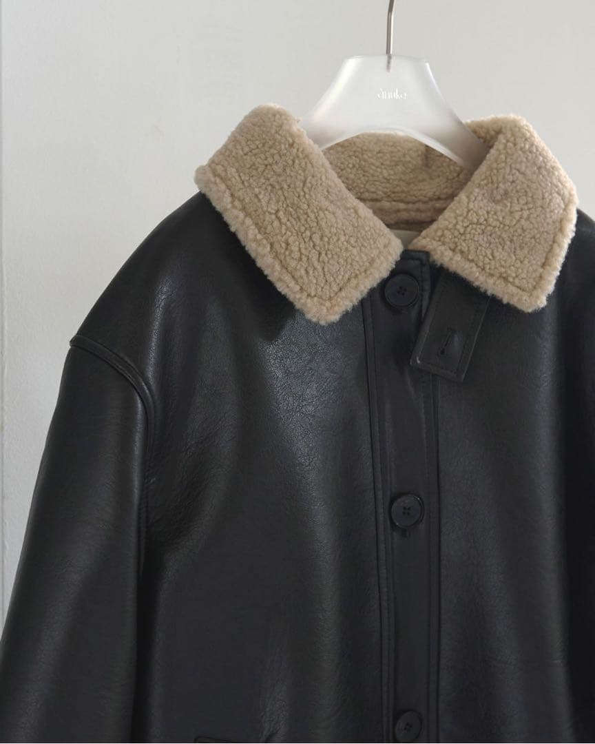anuke アンヌークBoa Flight Jacket サイズ36 美品
