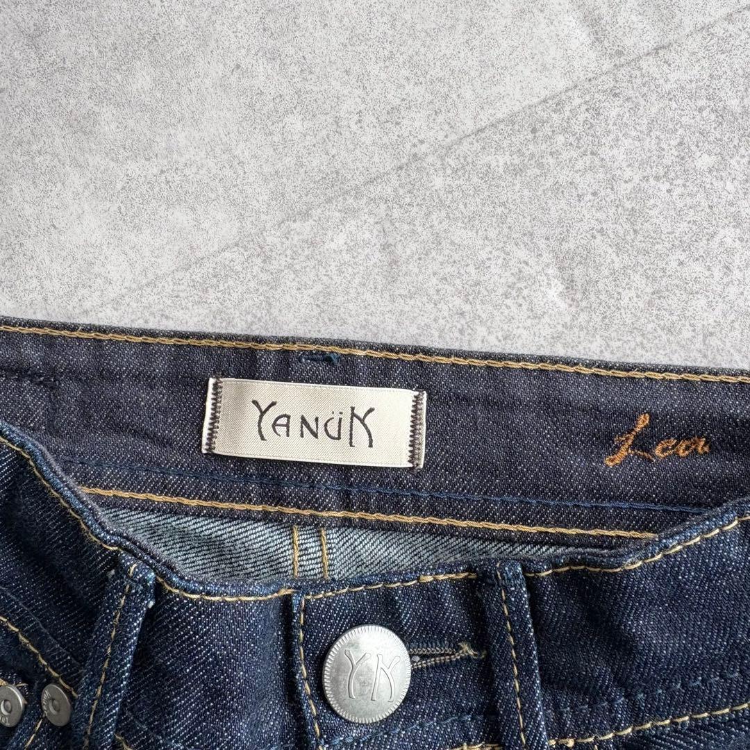 美品✨現行 YANUK LEA ボーイズストレートデニムパンツ OWI 22