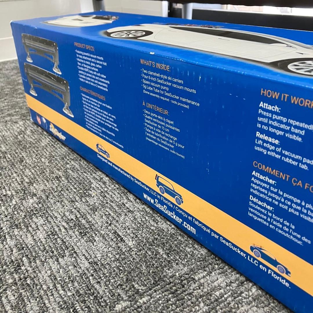 《大セール！新品未使用》 Sea Sucker クラシックスキーラック スキー