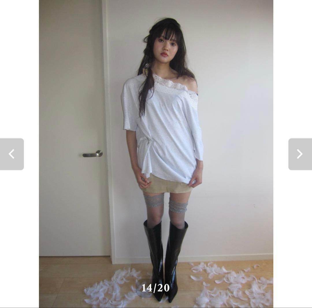 n.k atelier トップス ショルダー