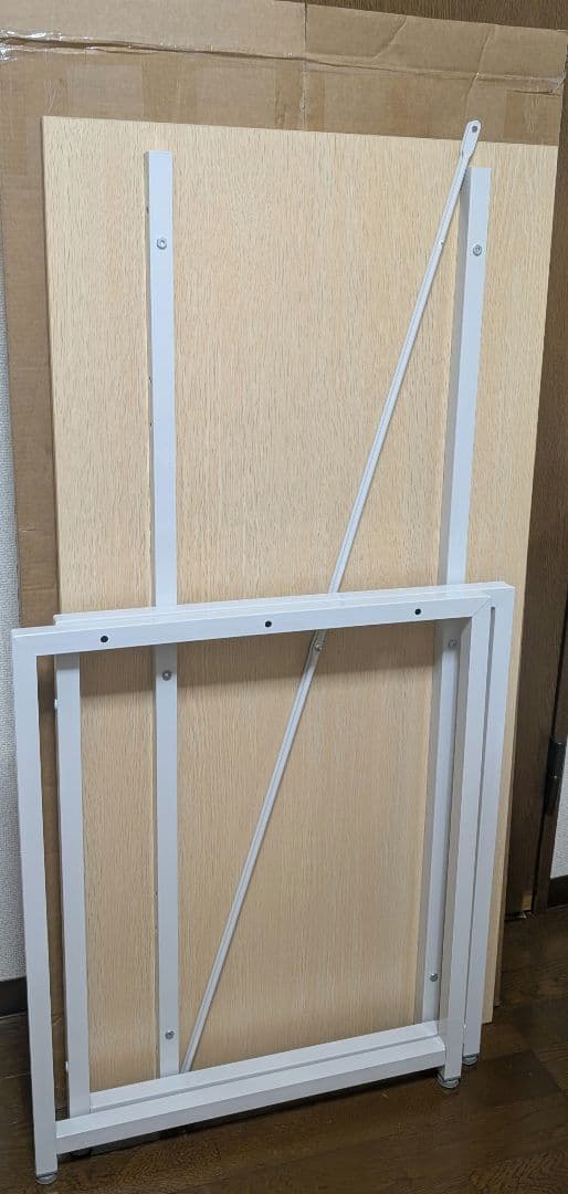 【美品】サンワダイレクト PCデスク 幅120×奥行60cm ライトブラウン