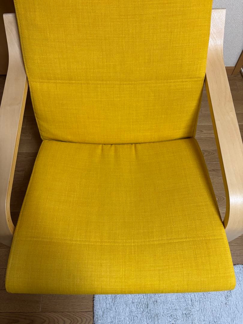 IKEA ポエング　イエロー　イケア