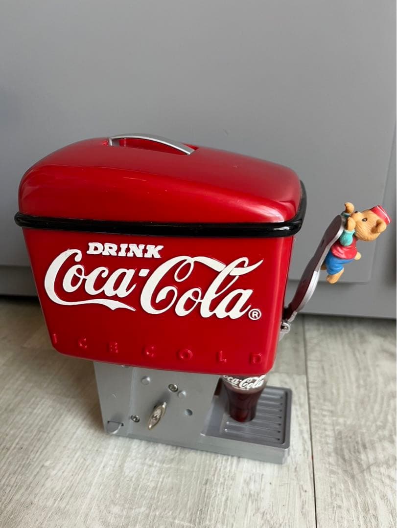 アメリカUSA限定ビンテージコカコーラソーダショップロックンロールオルゴール