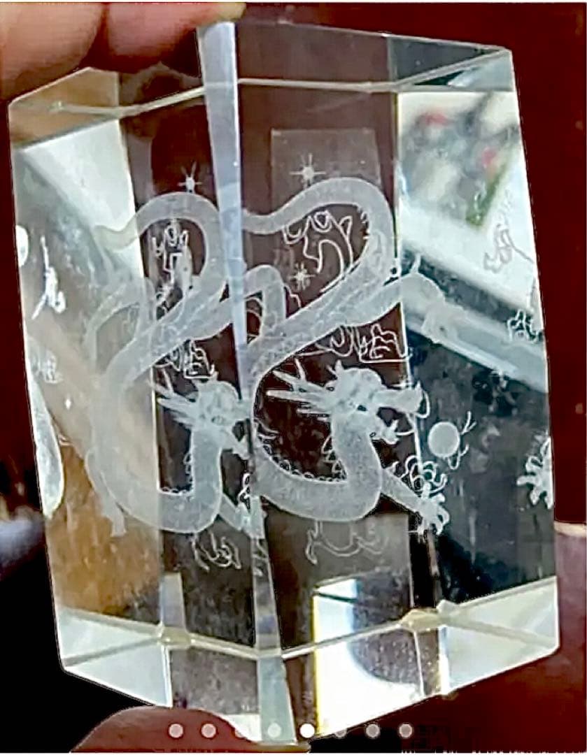 金運爆上げ　願い叶える　暴れ神龍様　特別祈祷　水晶10cm 暴れ龍神様　高野山