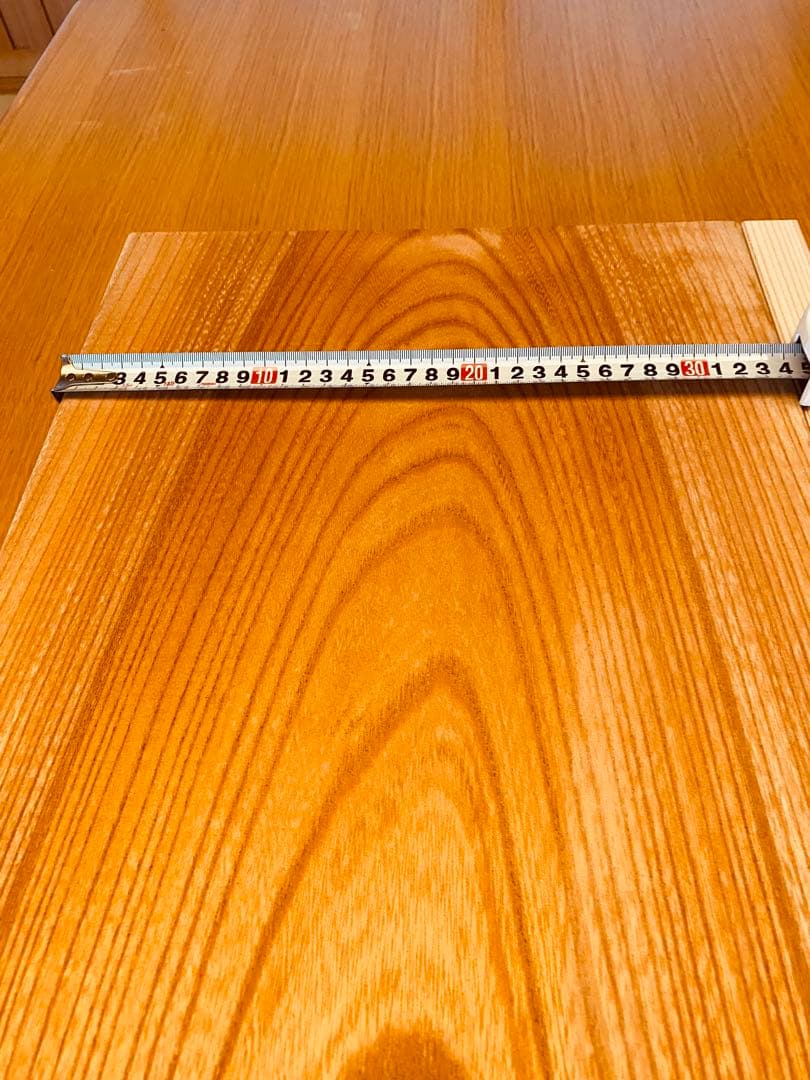 【セール】ケヤキの大きなまな板(ゲタ付き)サンダー面取り加工済み