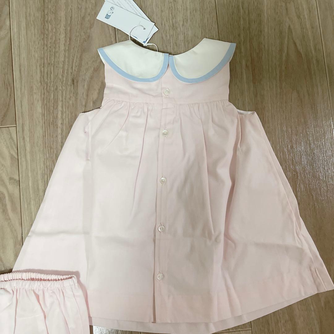 Jacadi 襟付きワンピースセット 12m/74cm 新品