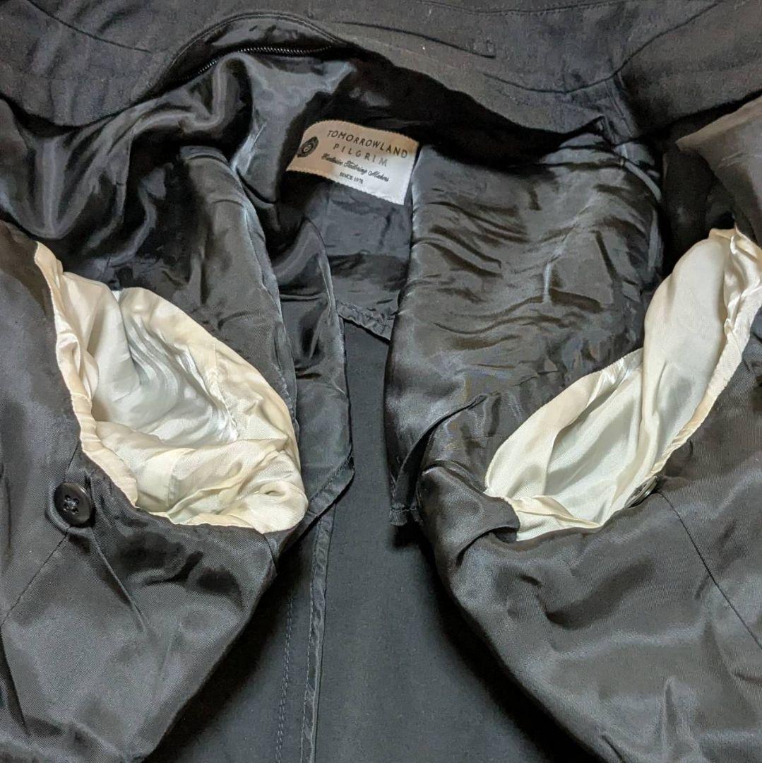 NY トゥモローランドピルグリム ステンカラーコート ダウンライナー 黒