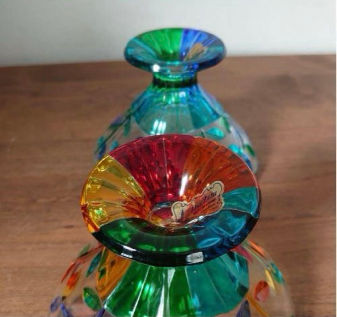 ベネチアンガラス　ムラーノ　コンポート　デザートボウル