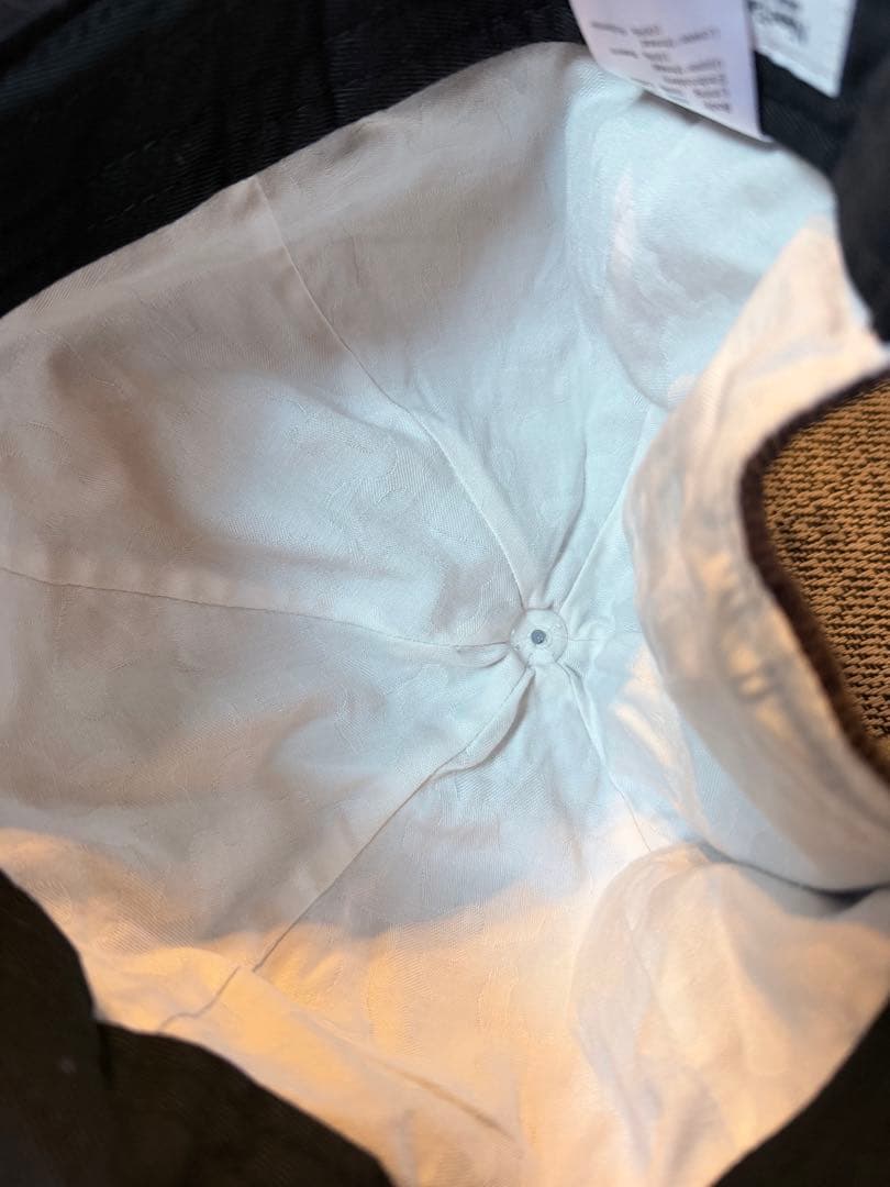 最終値下げNine Tailor ダークブラウンキャップ