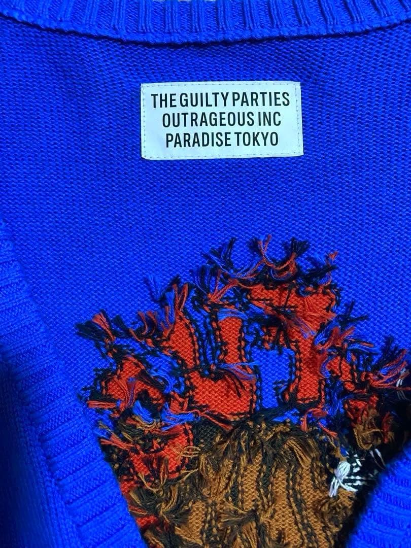wacko maria tim lehi カーディガン　コットン　ワコマリア