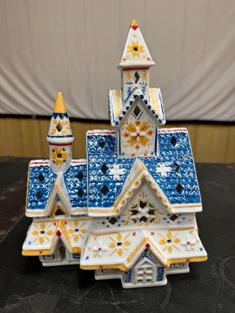 ☆Villeroy&Boch 教会クリスマスキャンドルホルダー②