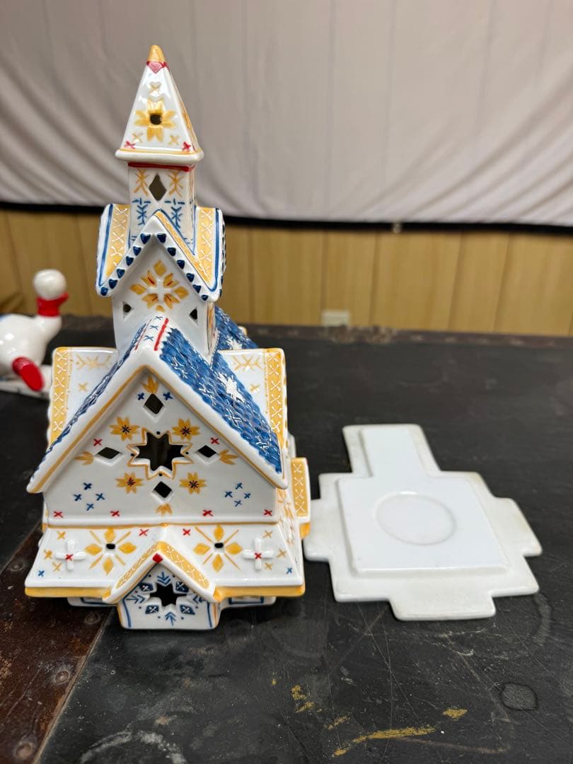 ☆Villeroy&Boch 教会クリスマスキャンドルホルダー②