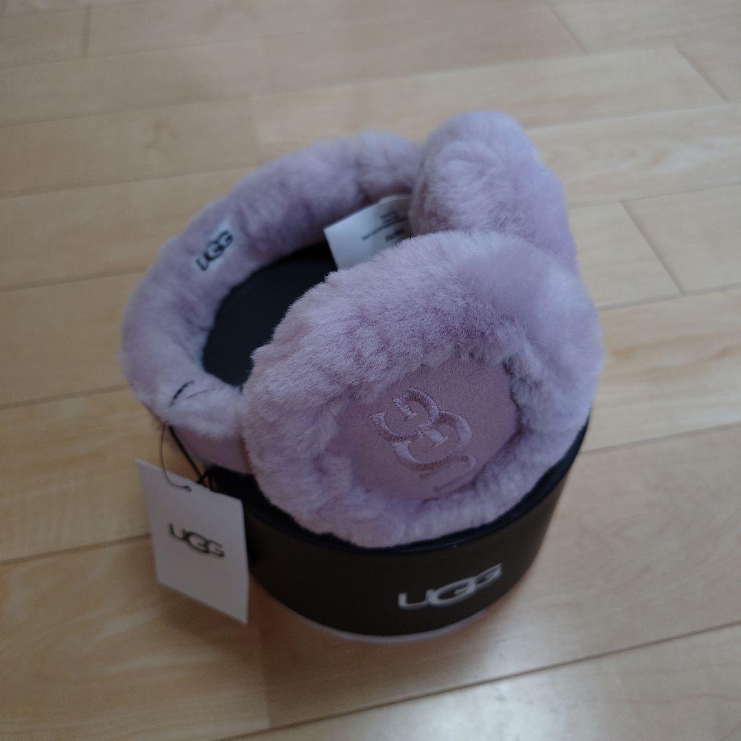 UGG 薄紫 イヤーマフ