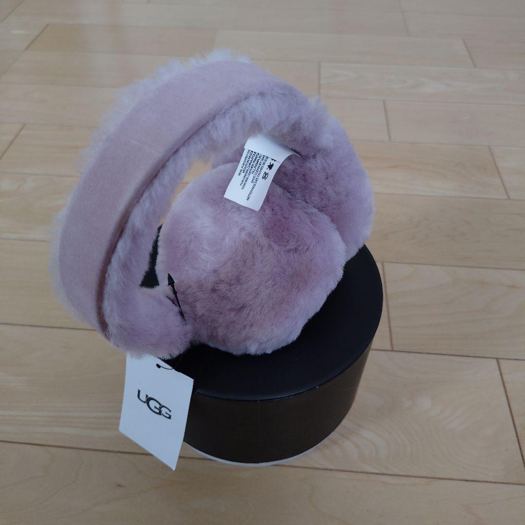 UGG 薄紫 イヤーマフ