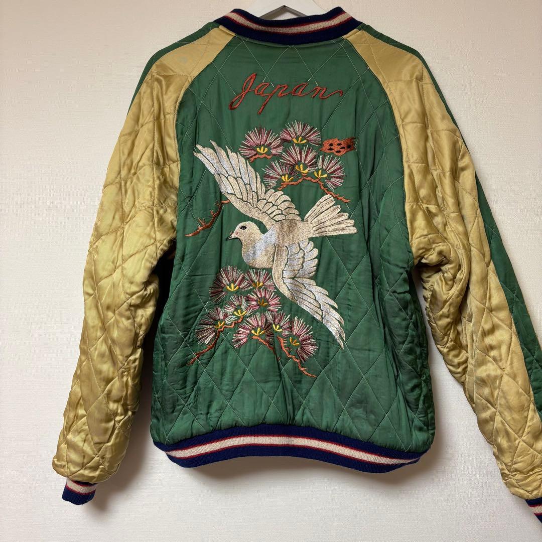 【美品】テーラー東洋　港商　スカジャン　別珍　XL