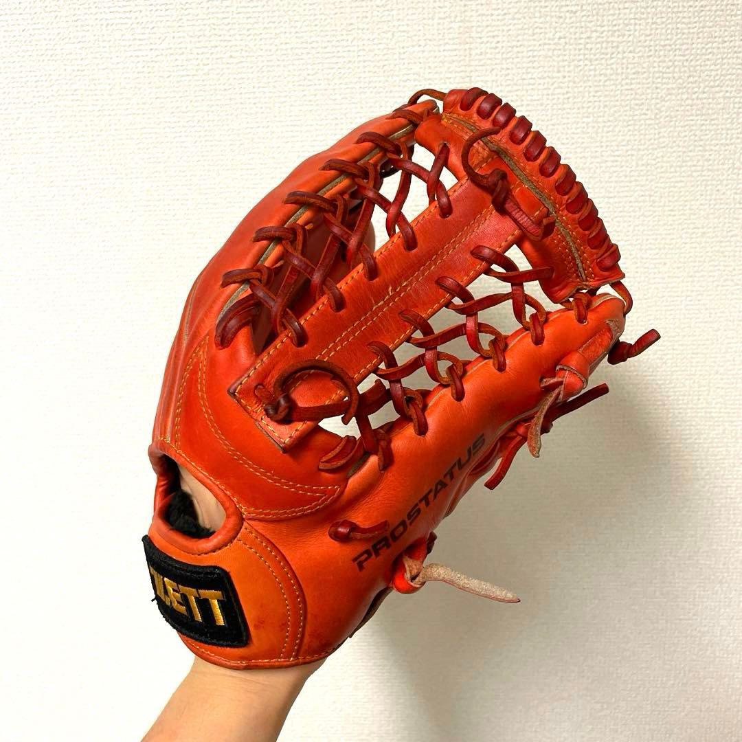 470 ZETT プロステイタス 即戦力 型抜群 硬式　外野手用グローブ