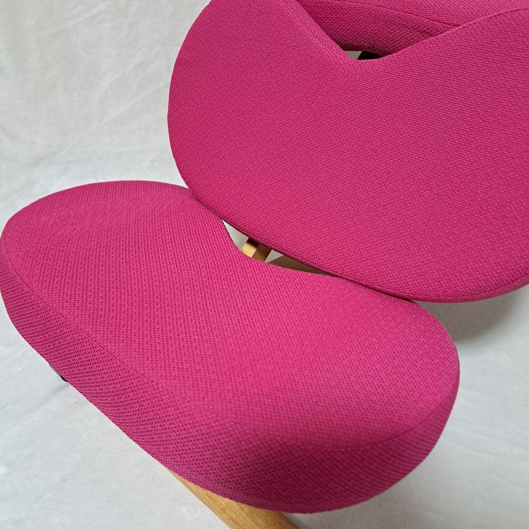 【極美品】宮武製作所 プロポーションチェア バランスチェア 姿勢矯正 ピンク