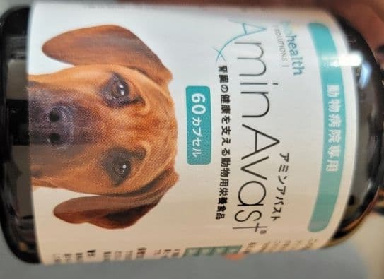 アミンアバスト(中大型犬用)　60カプセル入り